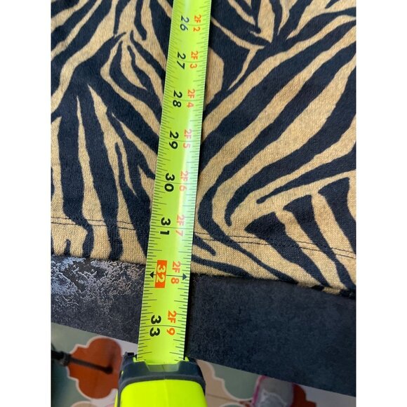 Speechless Animal Print Brown Black Long Sleeved Mock Neck Short Dress Sz XS - Picture 10 of 10